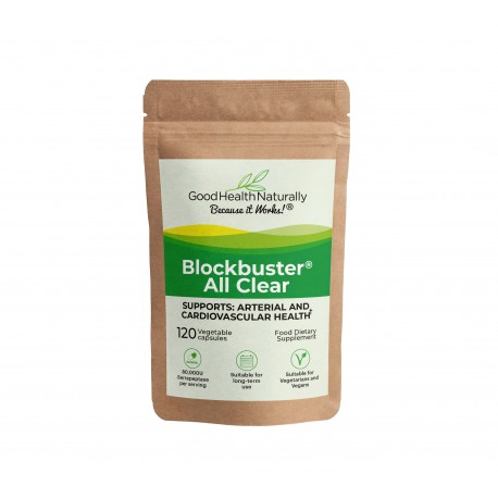 Blockbuster AllClear® Refill Pouch - 120 delayed release capsules - Buy 12 Get 3 FREE Home