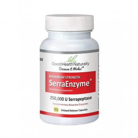 Serra Enzyme™ 250,000IU Maximum Strength - 90 Capsules Home