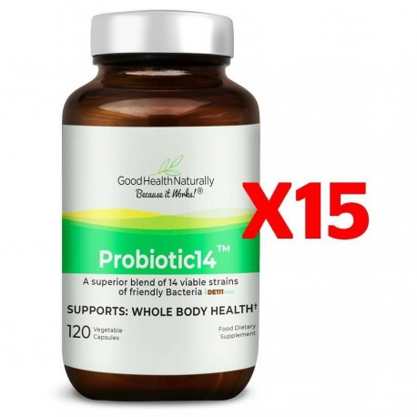 Probiotic14™ - Buy 12 Get 3 FREE Home
